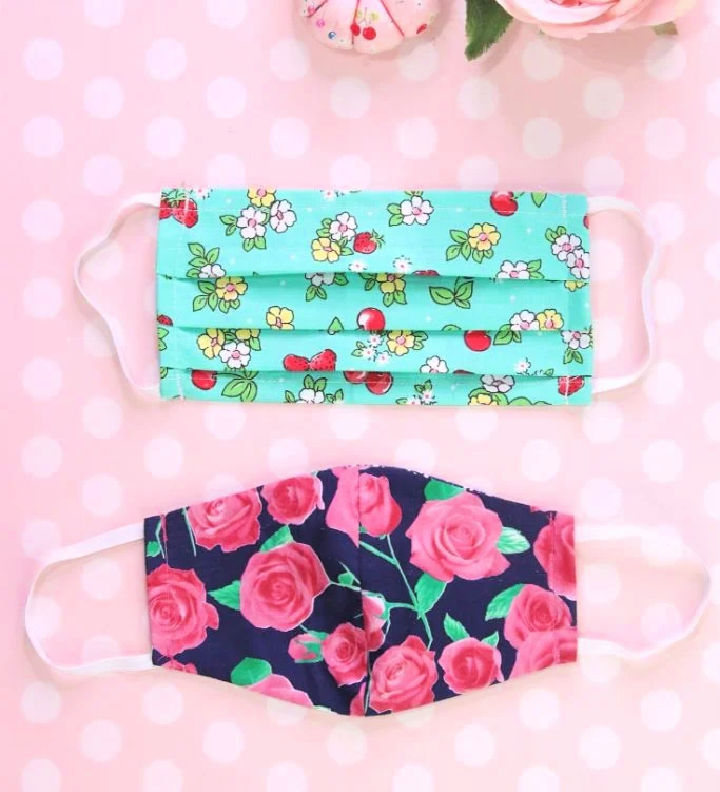 40 Free Face Mask Patterns + Printable Sewing Pattern PDF