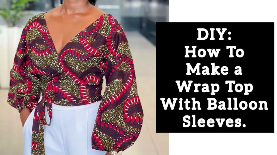 20 Free Wrap Top Patterns Wrap Shirt Pattern