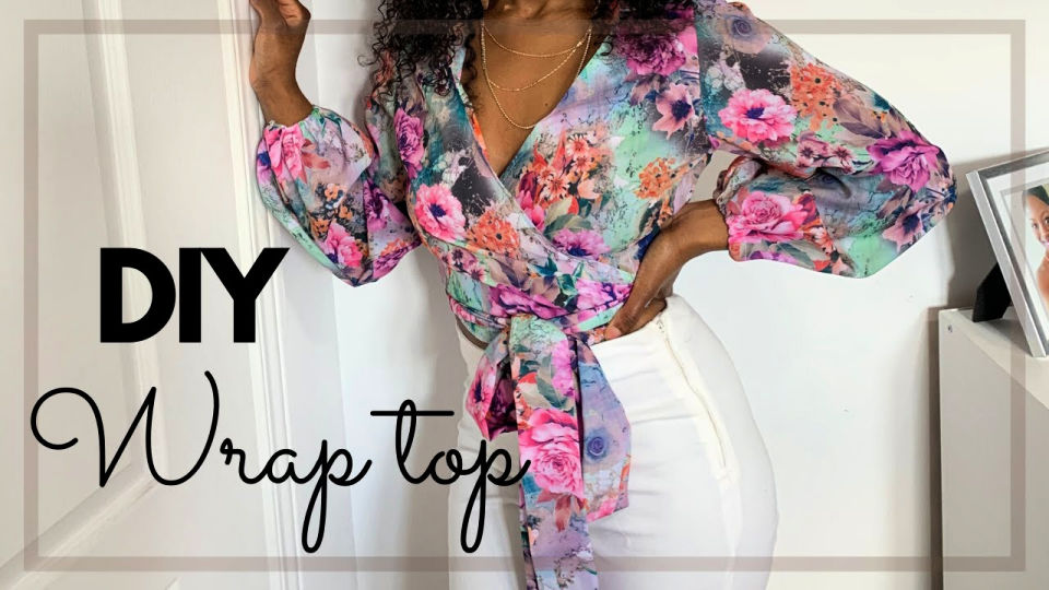 20 Free Wrap Top Patterns - Wrap Shirt Pattern