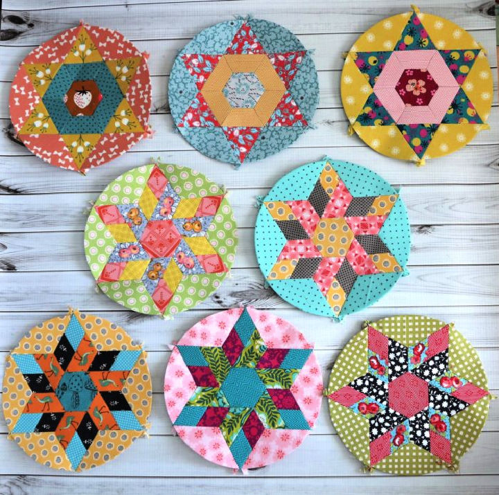 20 Free Paper Piecing Patterns (EPP and FPP Patterns) - Sew Mama Sew
